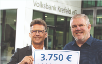 Aktion „Fit durch den Sommer“ der Volksbank Krefeld eG
