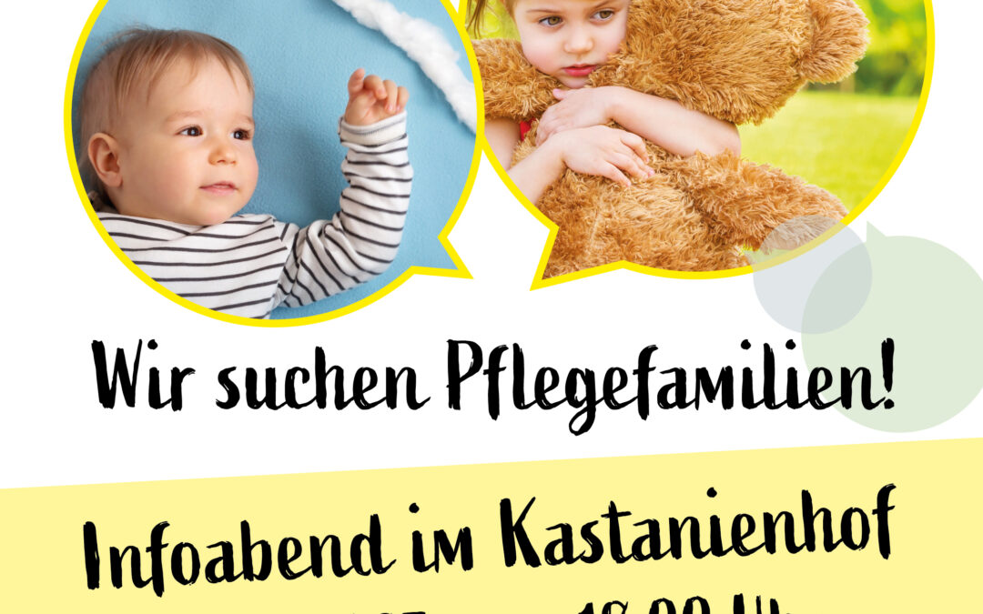 Infoabend Pflegefamilien 01.07.25 – um 18.00 Uhr